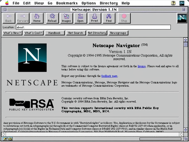 14 Years of Netscape Navigator Design History - 48 Images